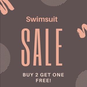 Swimsuit sale!!!! Buy 2 get one free